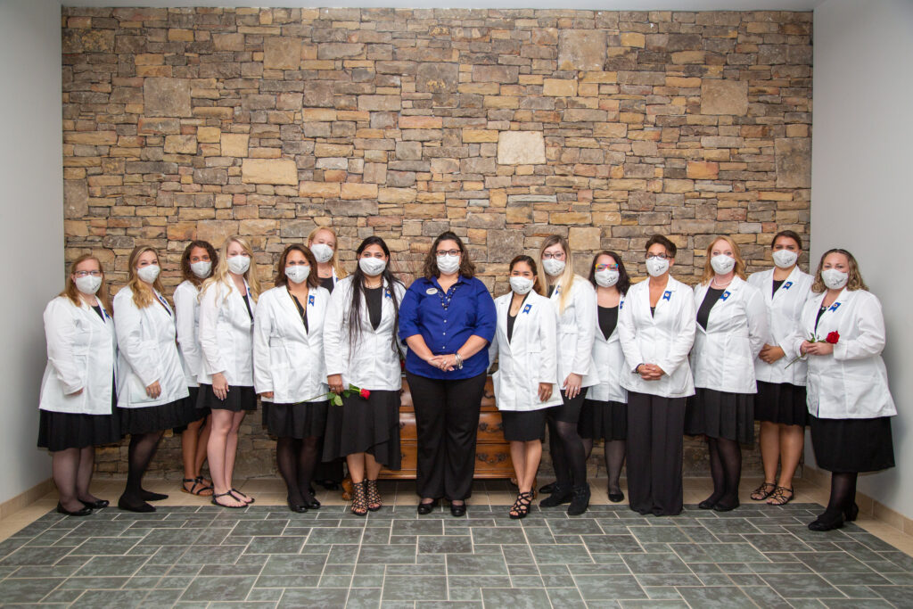 Blairsville Medical Assisting students pictured are (left to right): Mandy Brackett, Deana Kellermier, Nicole Reed, Sydney Cruse, Holly Sawyer, Michelle Rodgers, Ishleen Kaur, NGTC Medical Assisting Program Director Carrie Rodriguez, Rhona Hendrix, Katlyn Beal, Theresa Nix, Rose Mason, Ashley K. Teague, Shakatlyn Wright, and Cynthia Jones.